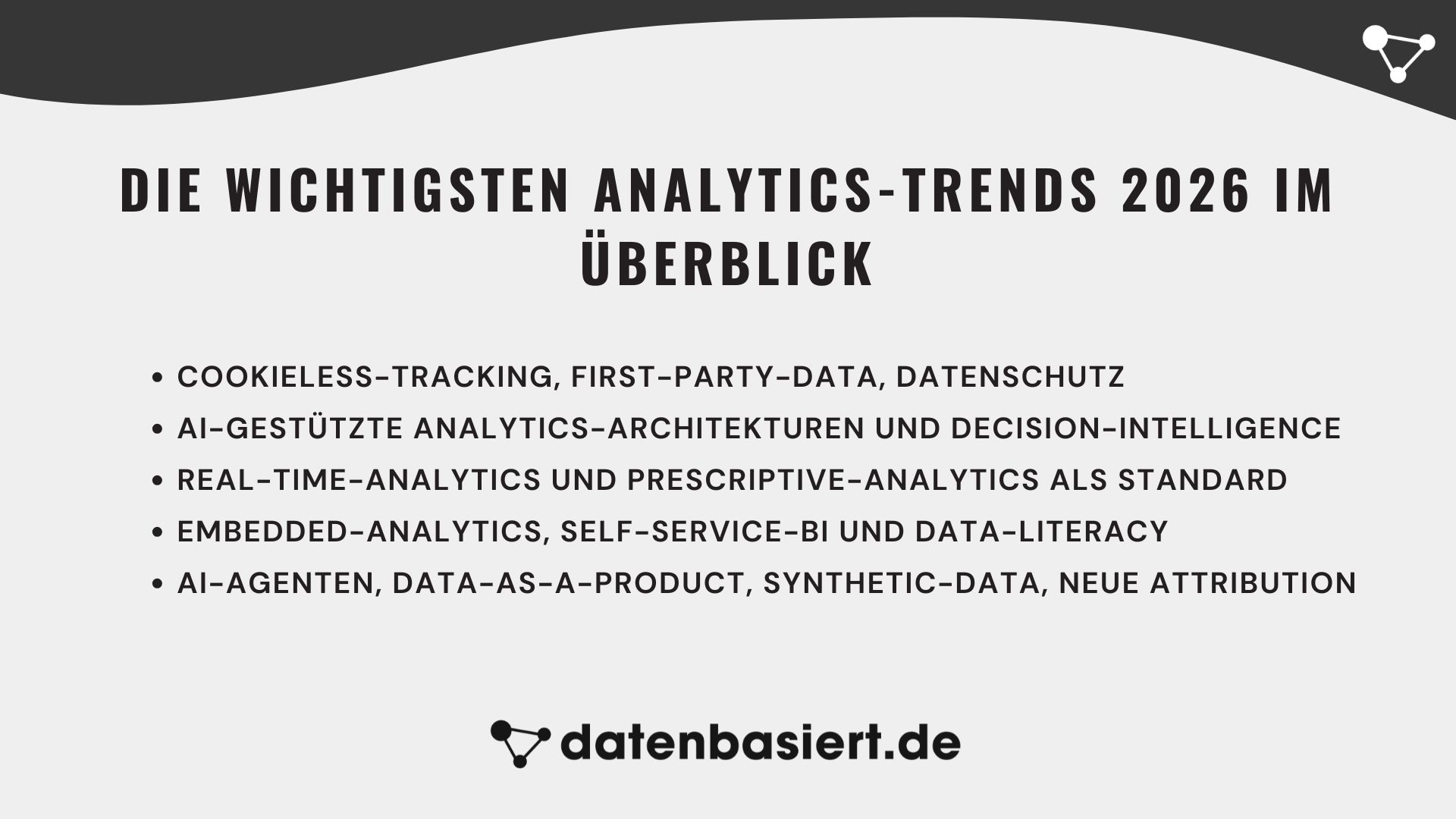 Die wichtigsten Analytics-Trends 2026 im Überblick