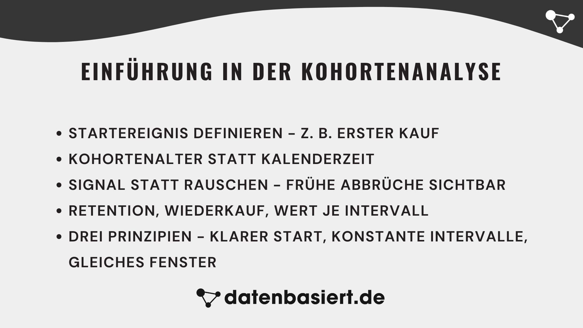 Einführung in der Kohortenanalyse