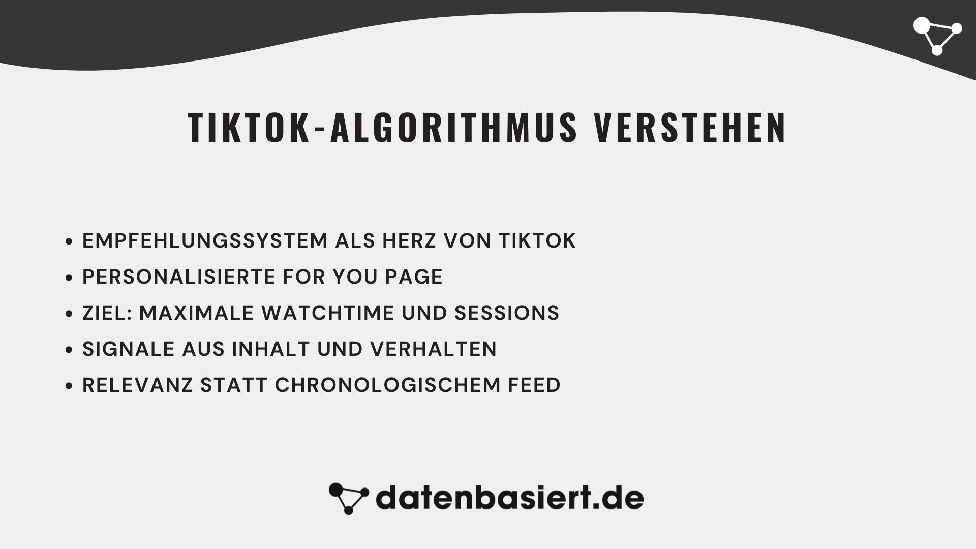 TikTok-Algorithmus verstehen