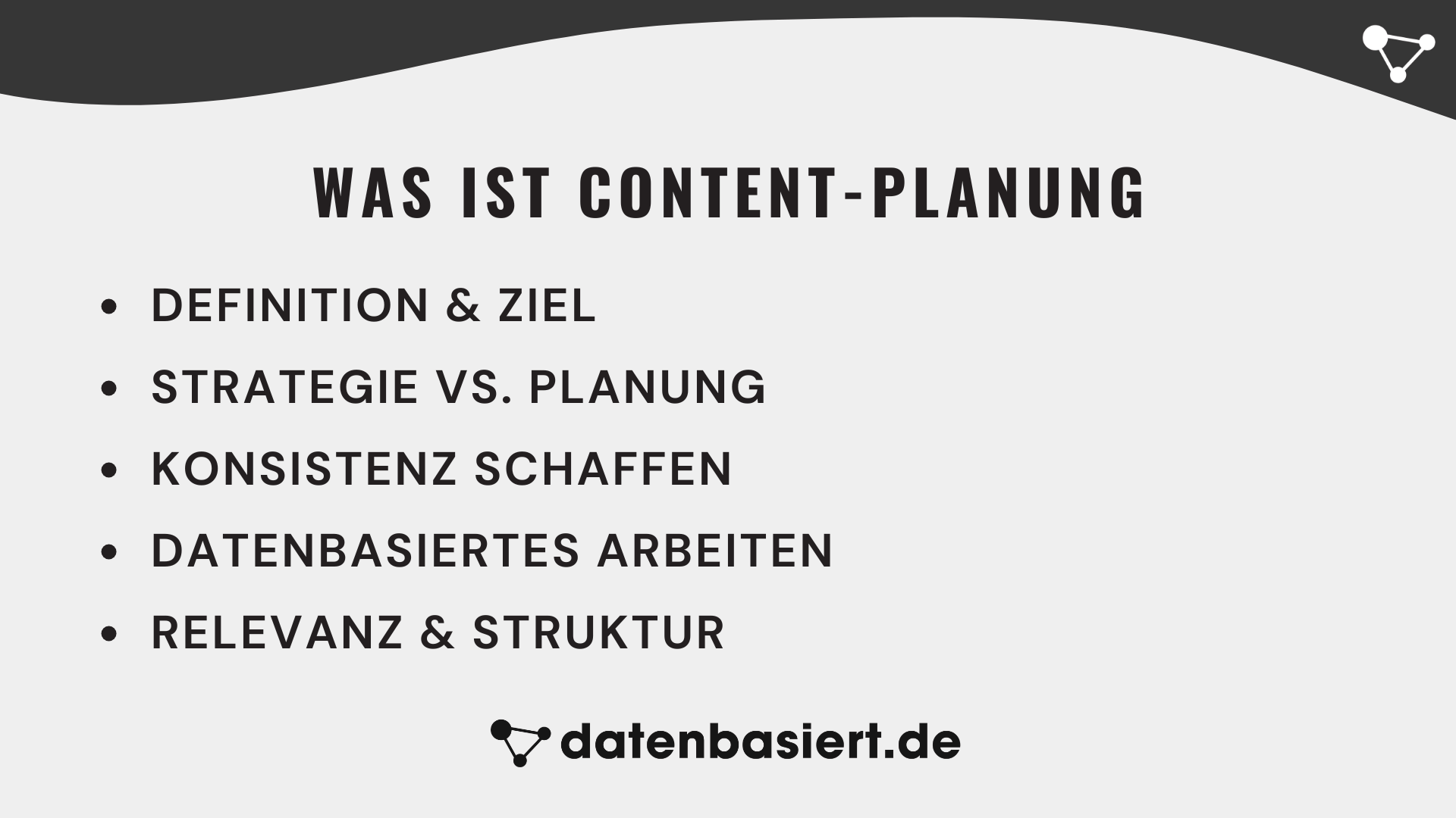Was ist Content-Planung