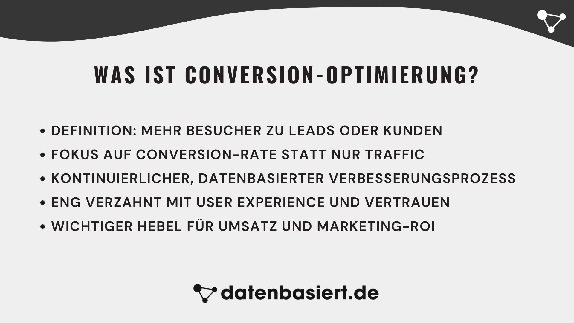 Was ist Conversion-Optimierung