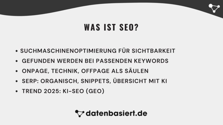 SEO Guide 2026: Leitfaden zur Suchmaschinenoptimierung