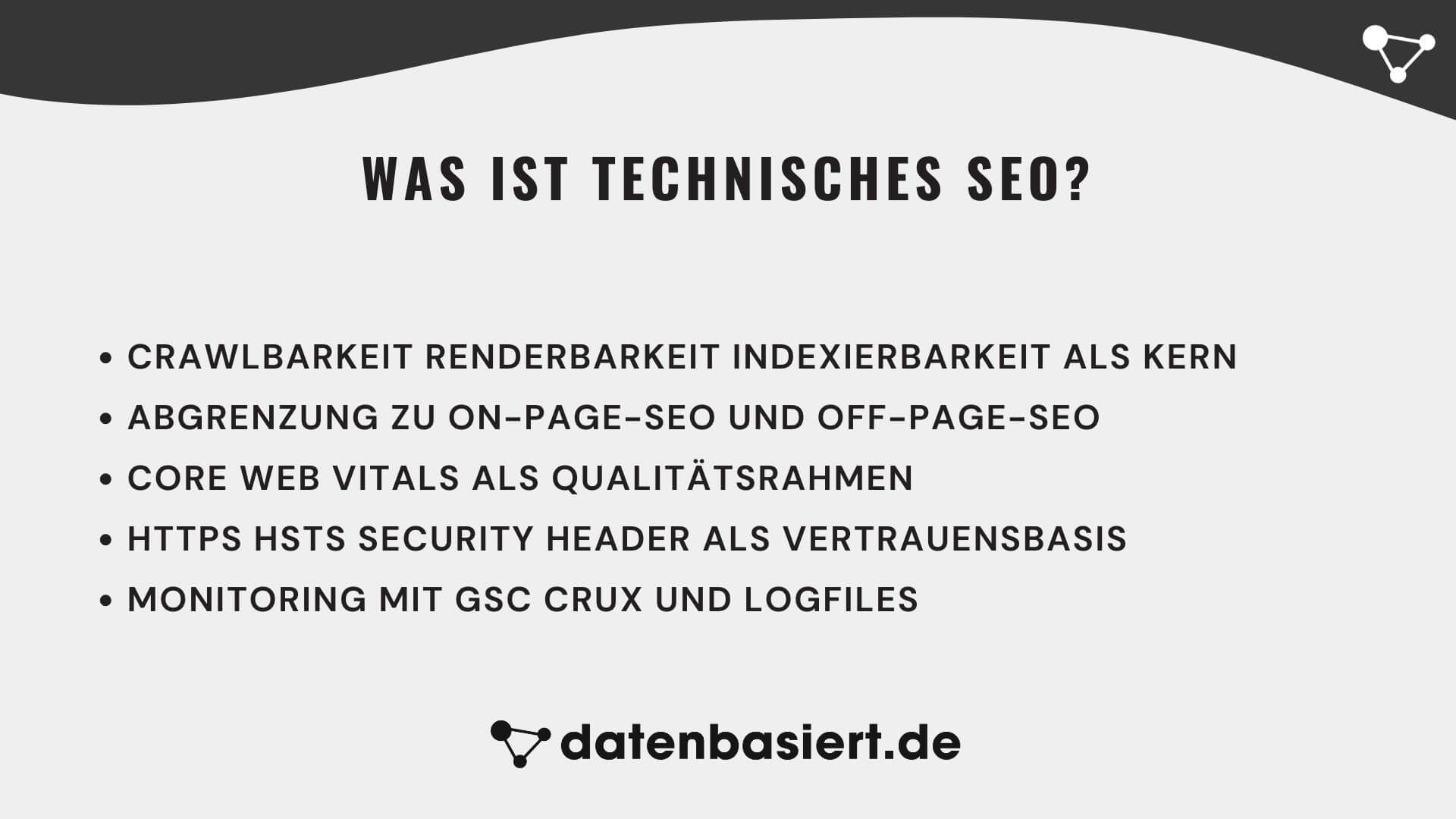 Was ist Technisches SEO