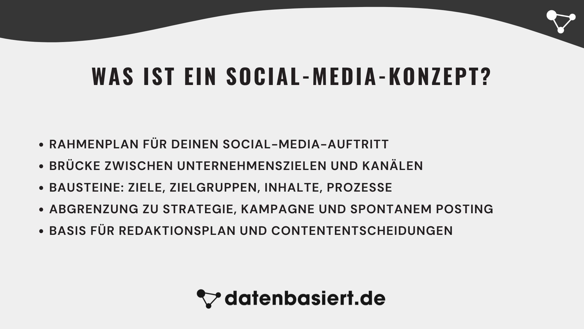 Was ist ein Social-Media-Konzept