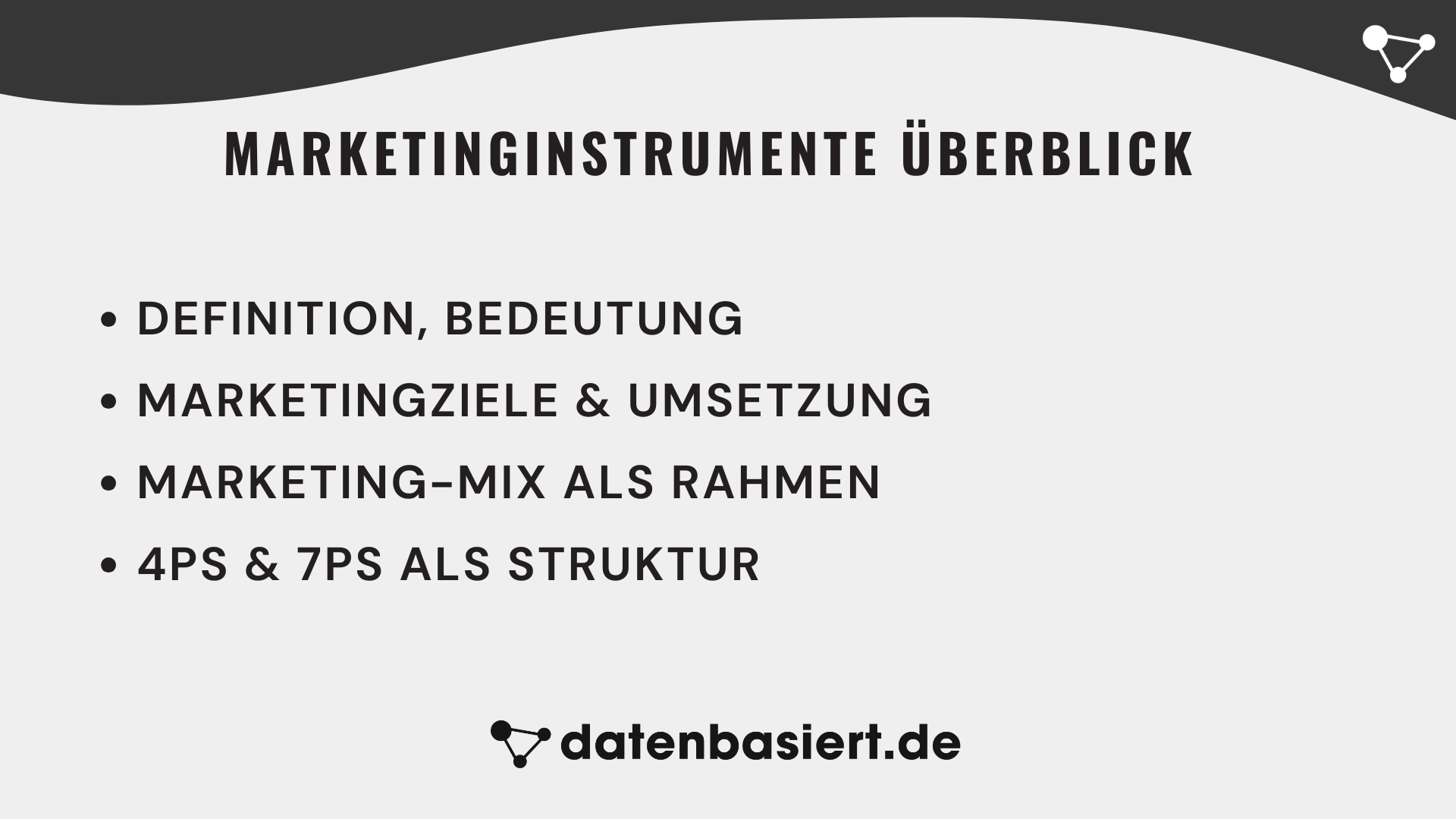 Was sind Marketinginstrumente