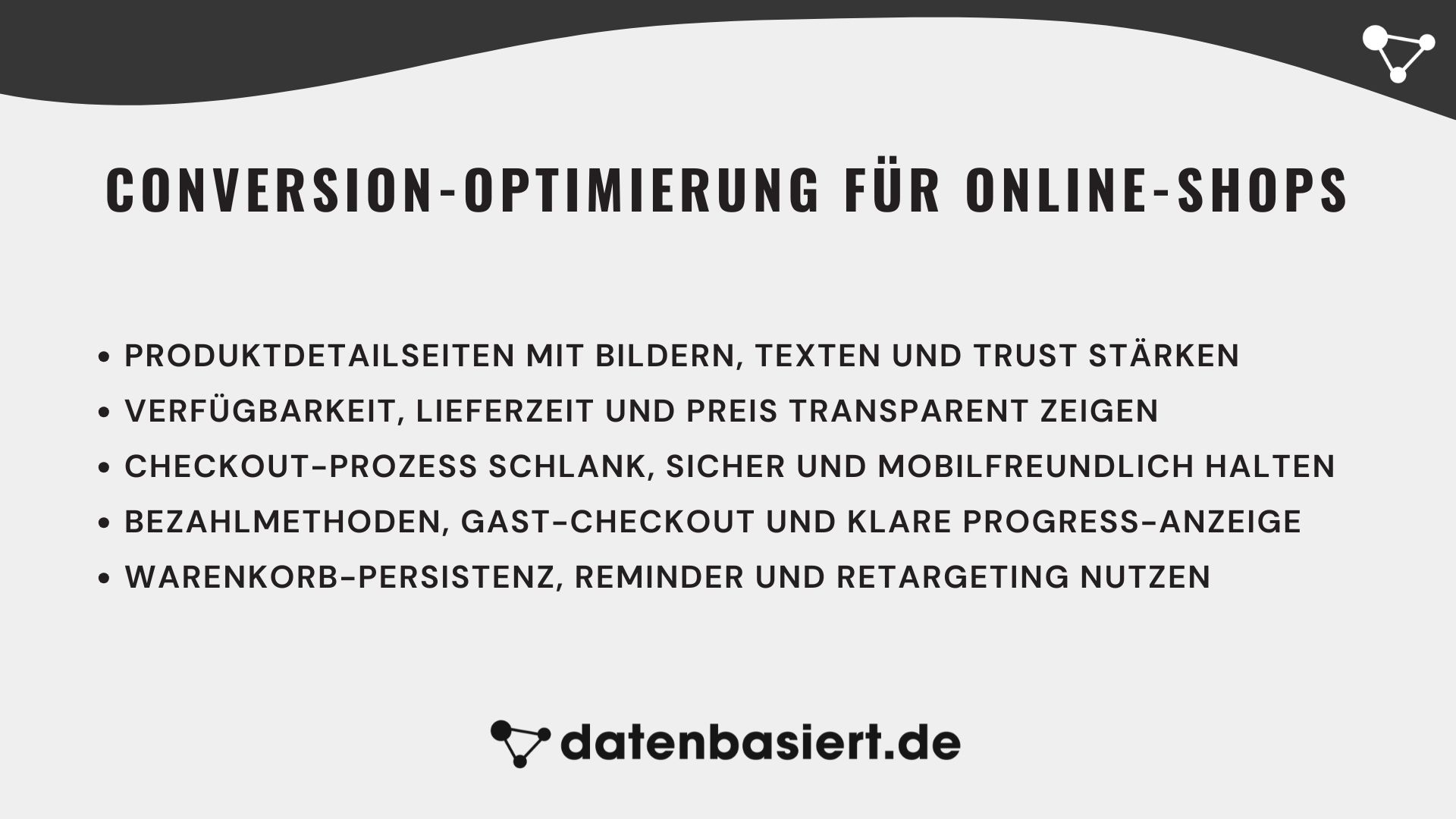 Conversion-Optimierung für Online-Shops