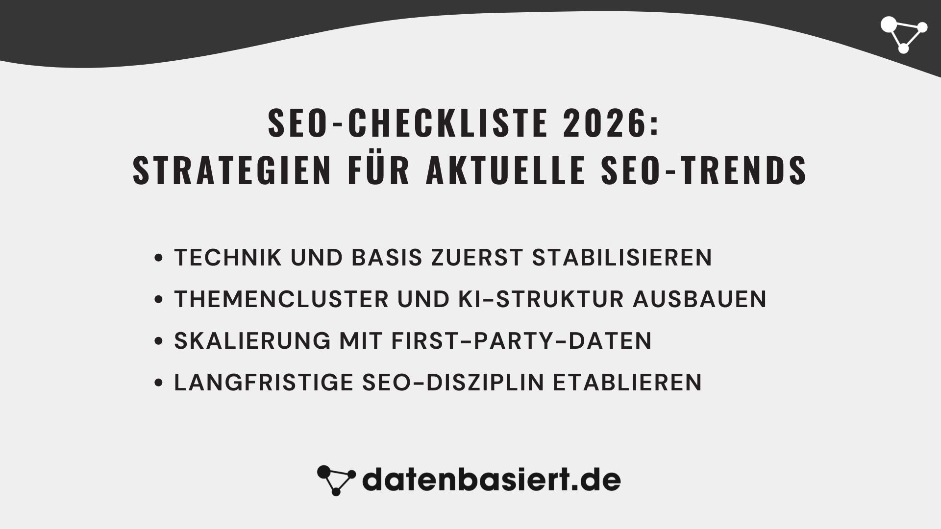 SEO-Checkliste 2026 Strategien für aktuelle SEO-Trends