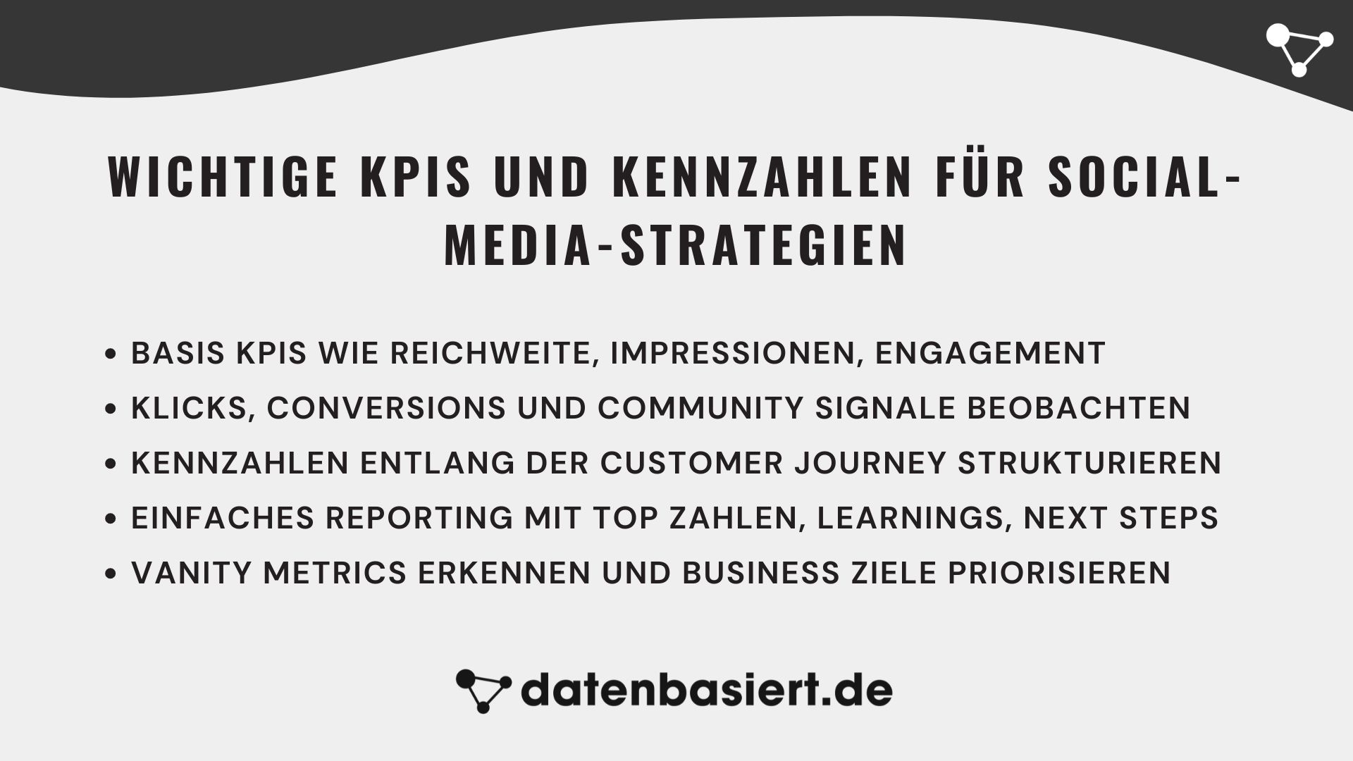 Wichtige KPIs und Kennzahlen für Social-Media-Strategien