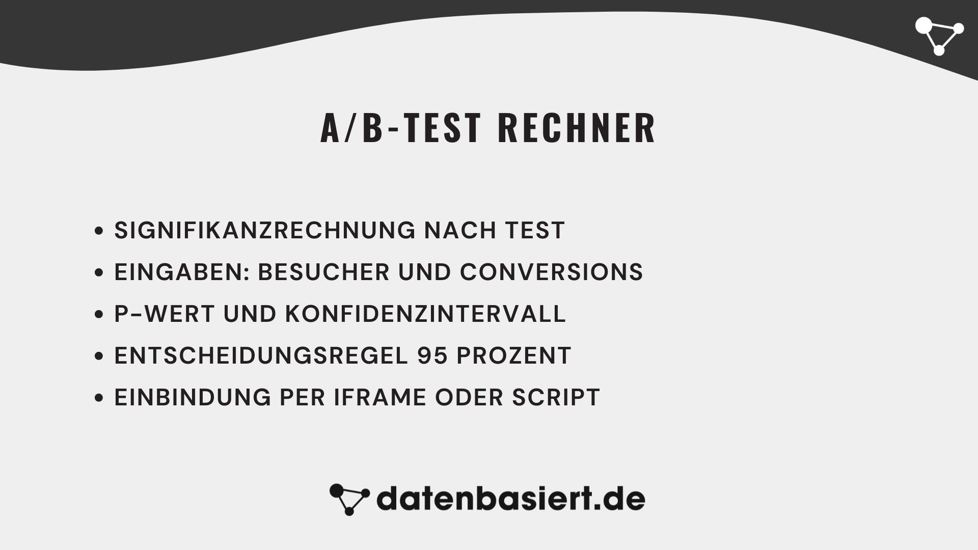 A/B-Test-Rechner Online kostenlos