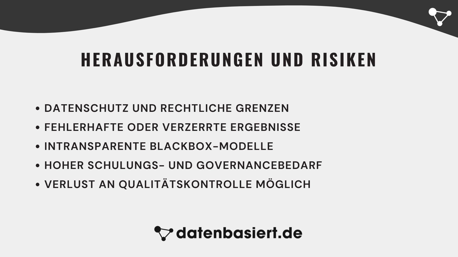 Herausforderungen und Risiken von KI im Marketing