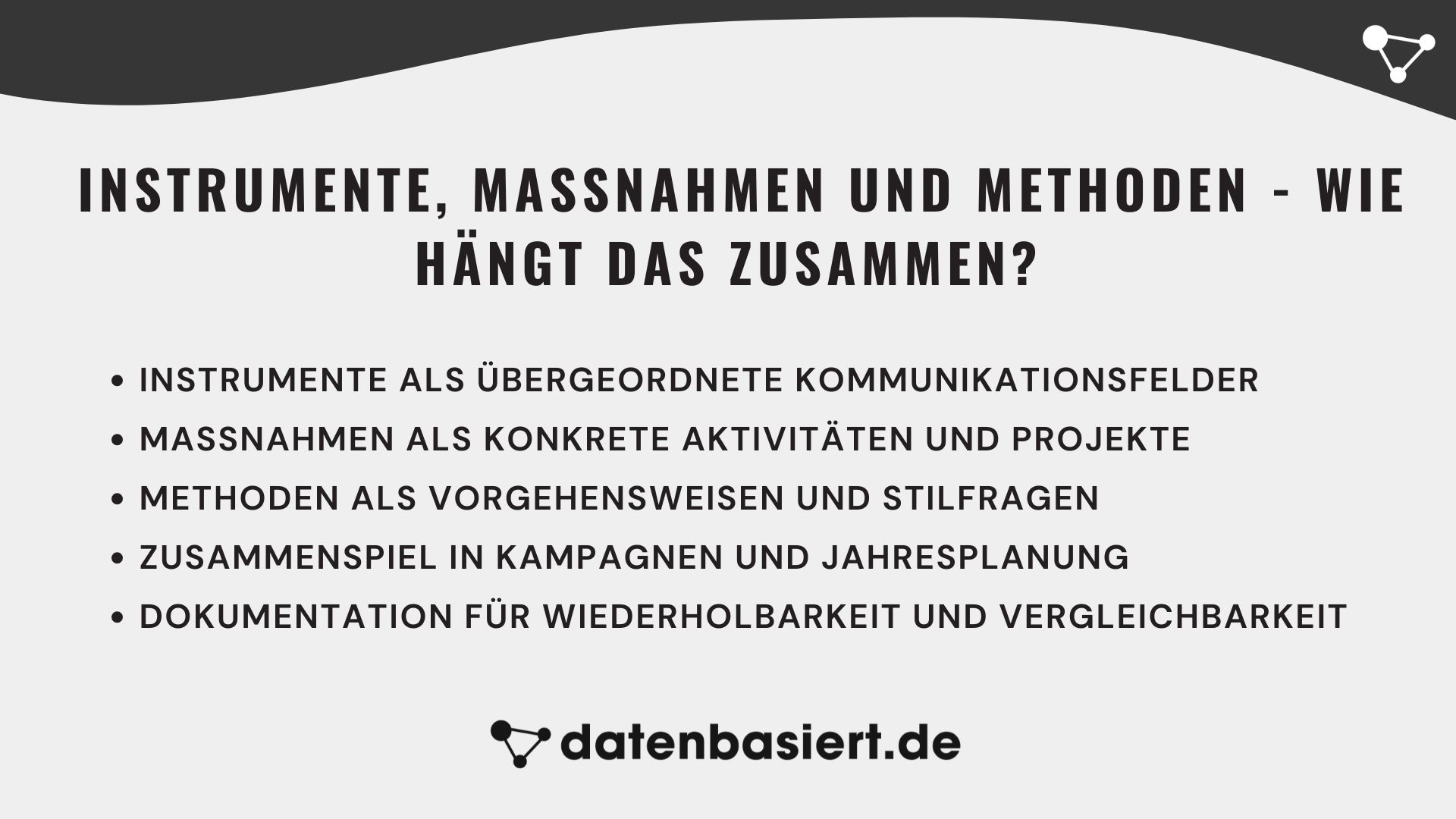Öffentlichkeitsarbeit Instrumente, Maßnahmen und Methoden