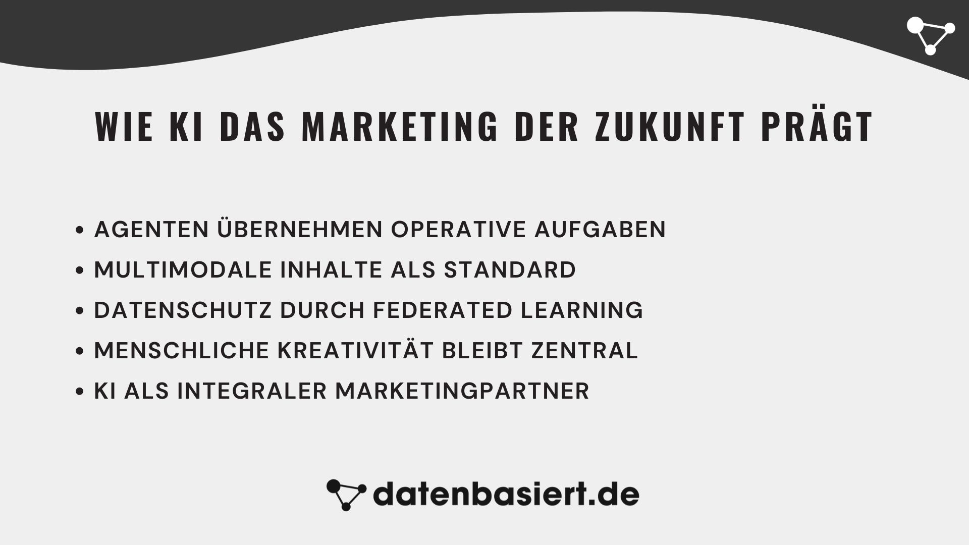 Wie KI das Marketing der Zukunft prägt