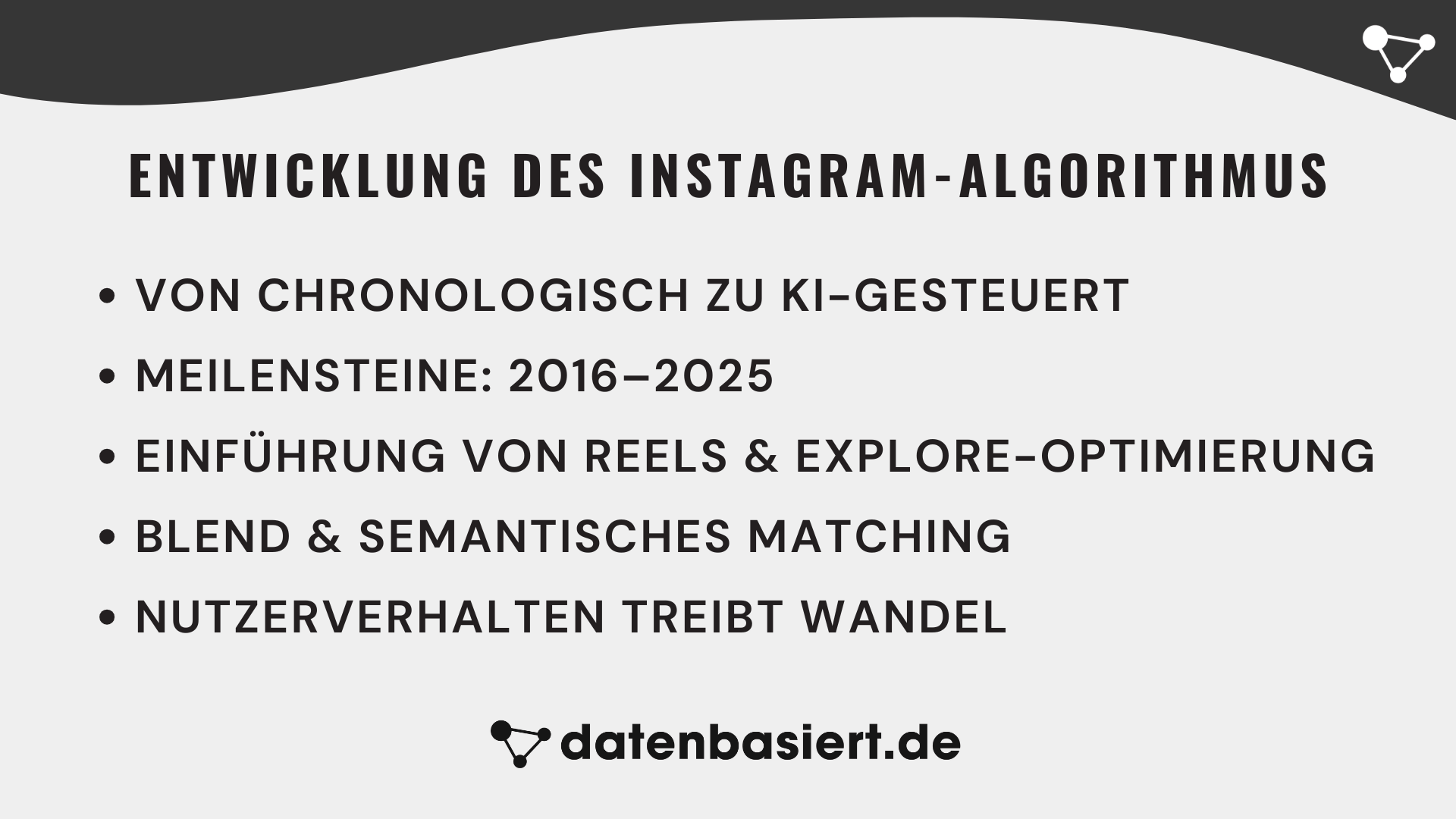 Historie & Entwicklung des Instagram-Algorithmus