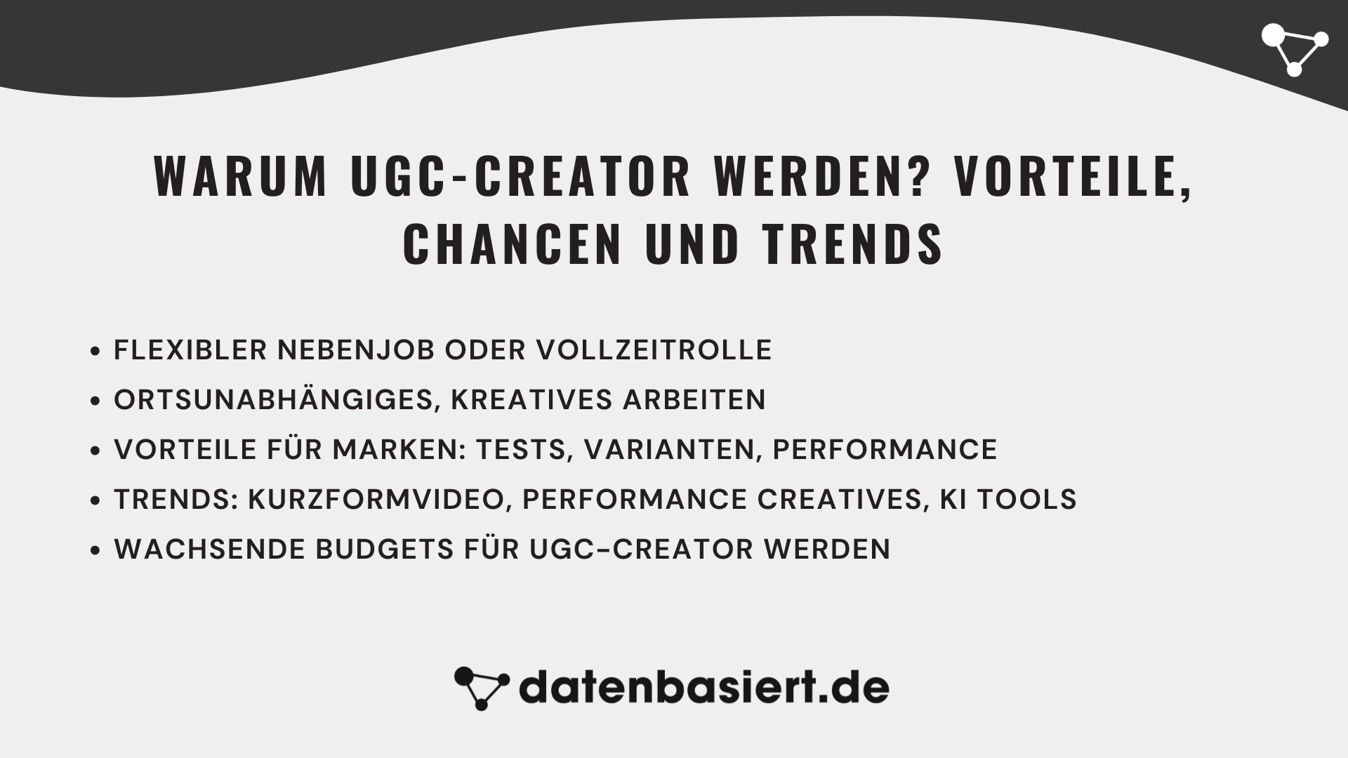 Warum UGC-Creator werden - Vorteile, Chancen und Trends
