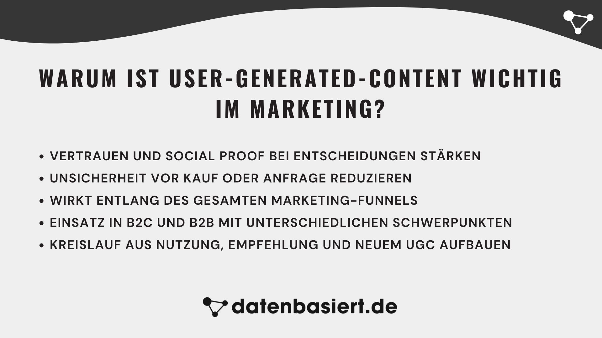 datenbasiert.de Warum ist User-Generated-Content wichtig im Marketing