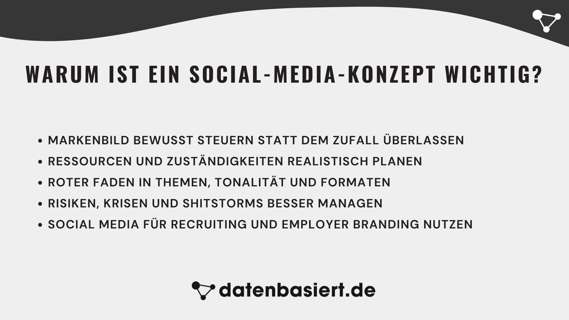 Warum ist ein Social-Media-Konzept wichtig