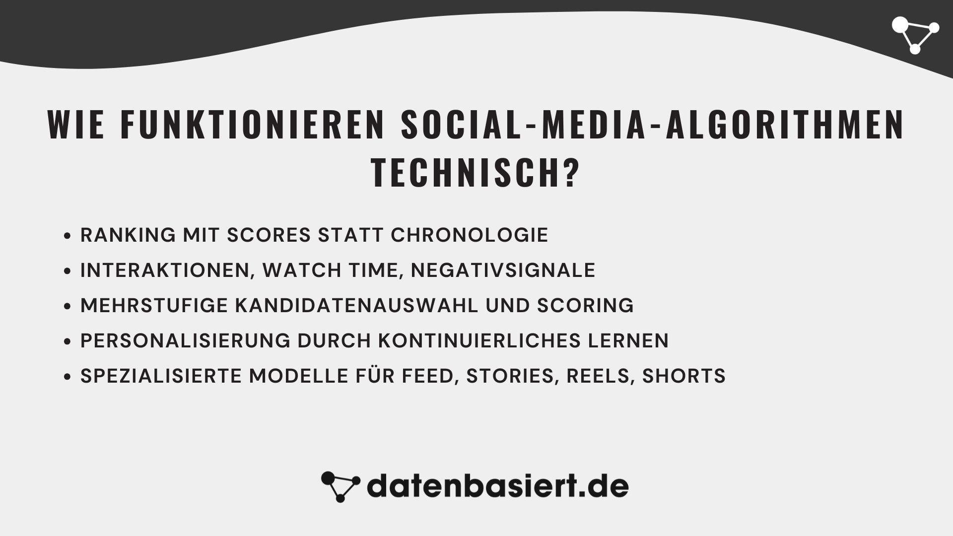 Wie funktionieren Social-Media-Algorithmen