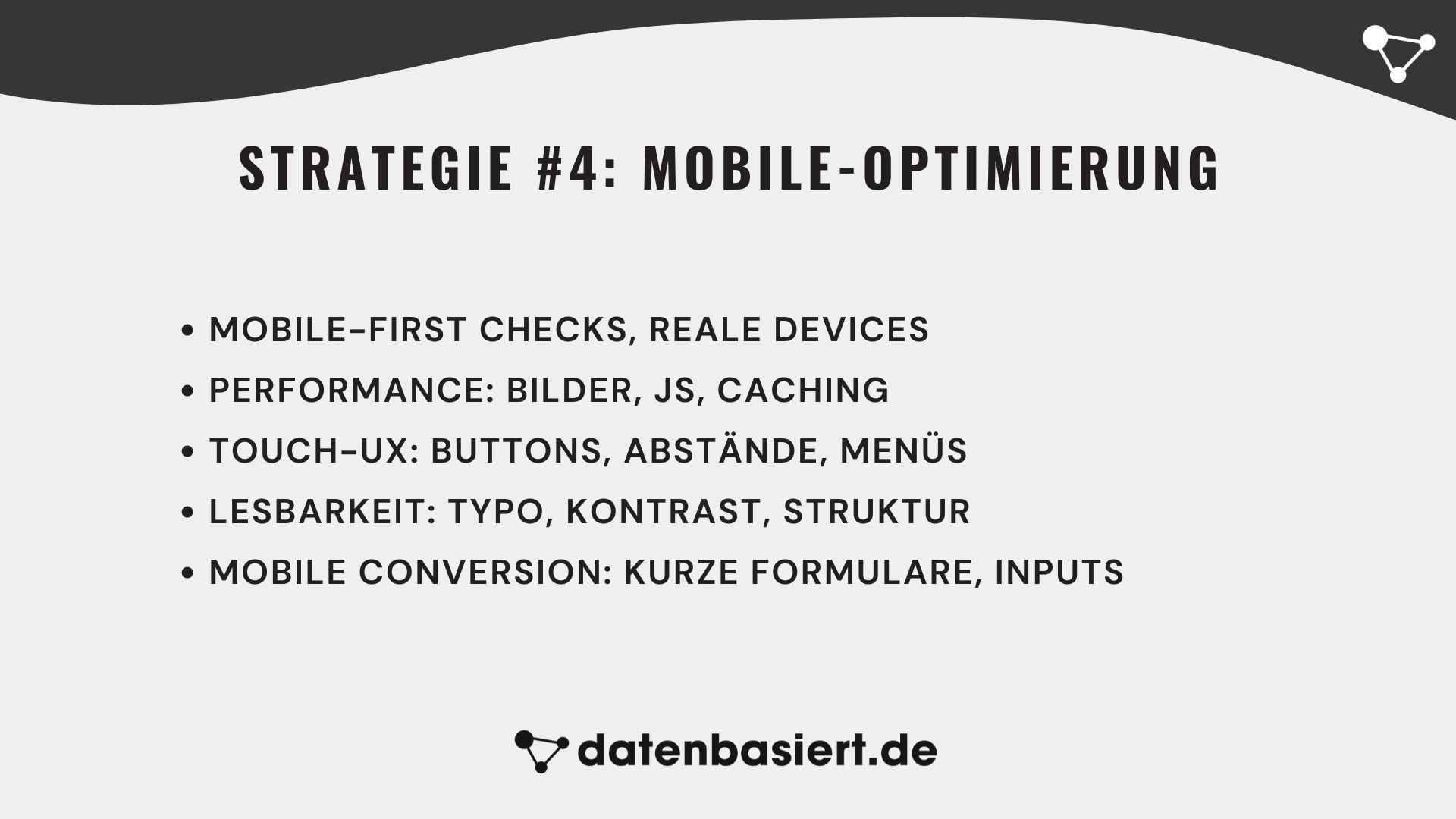 datenbasiert.de Website-Optimierung-Strategie #4 Mobile-Optimierung