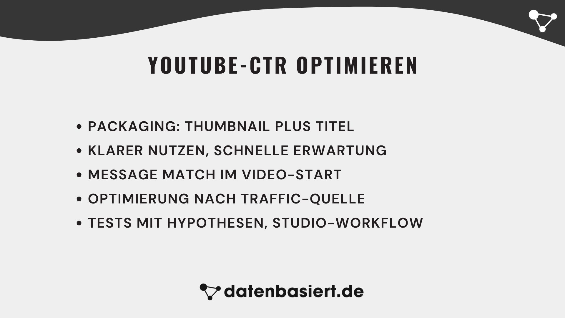 datenbasiert.de YouTube-CTR optimieren