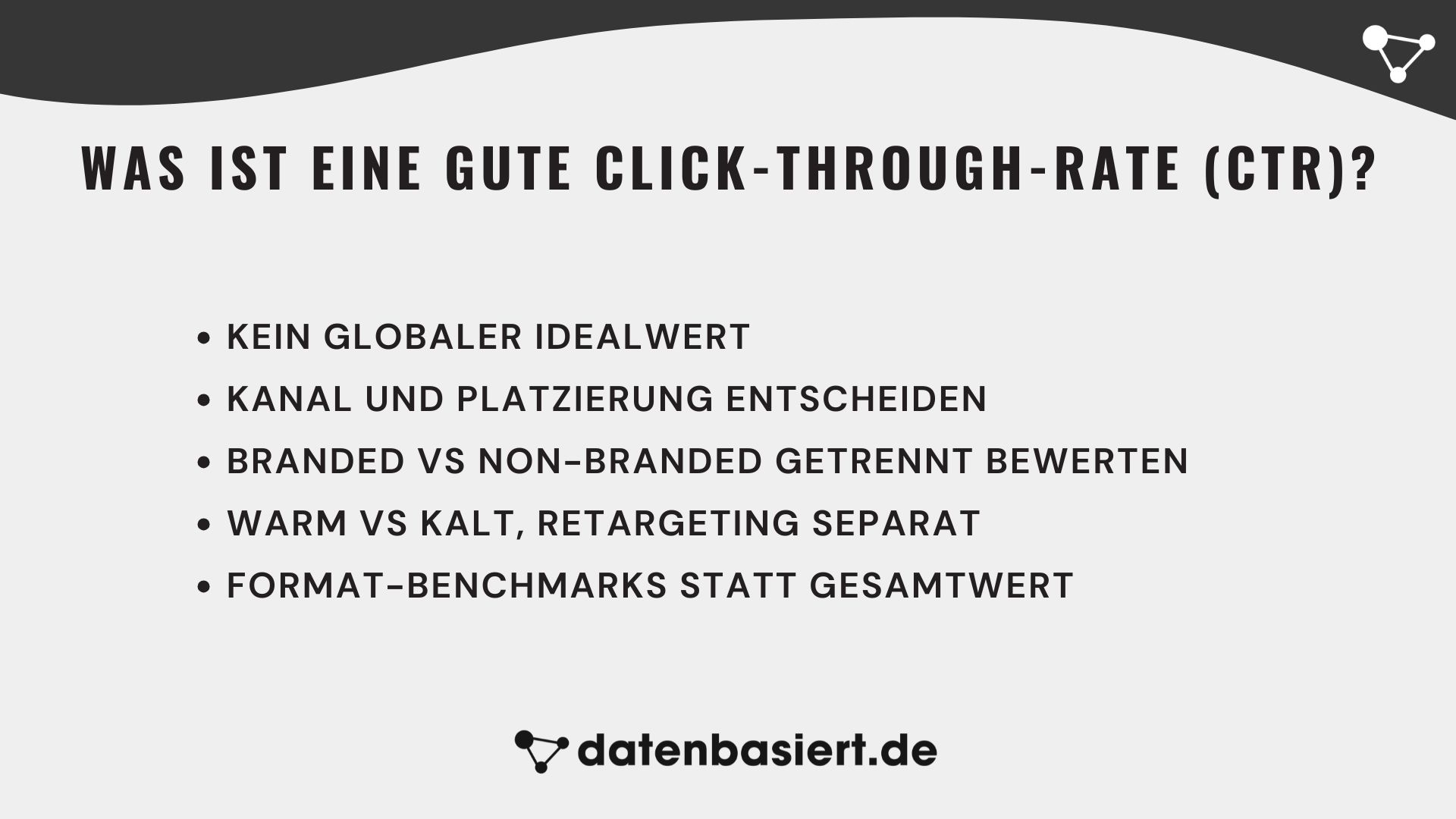 datenbasiert.de Was ist eine gute Click-Through-Rate (CTR)