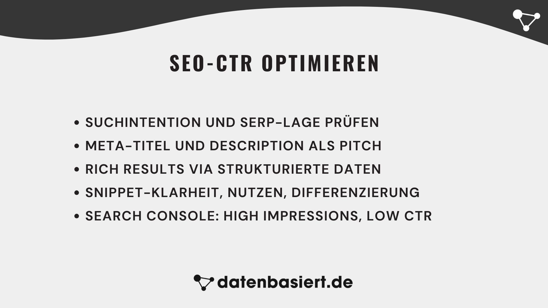 datenbasiert.de SEO-CTR optimieren