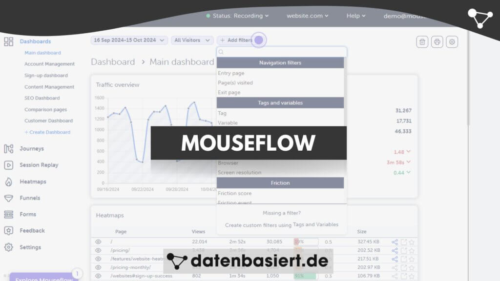 Mouseflow - Erfahrungsbericht auf Deutsch