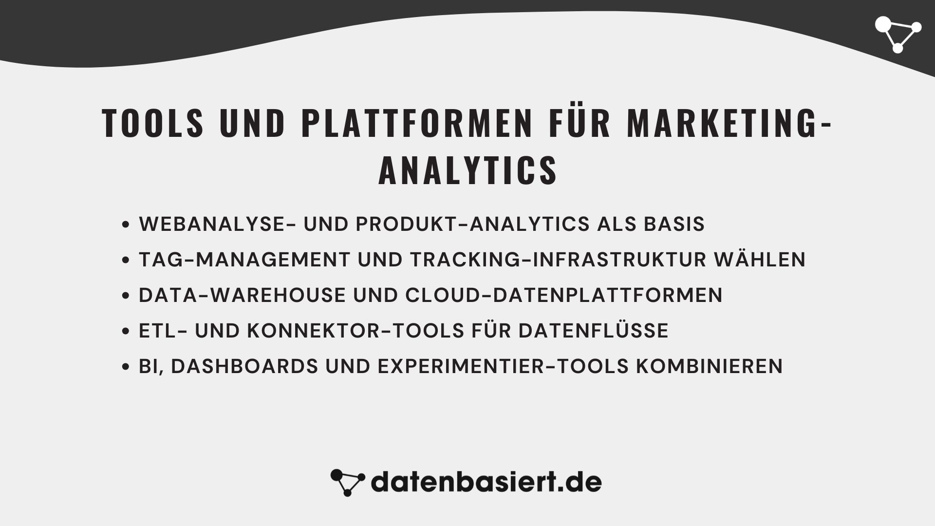 Tools und Plattformen für Marketing-Analytics