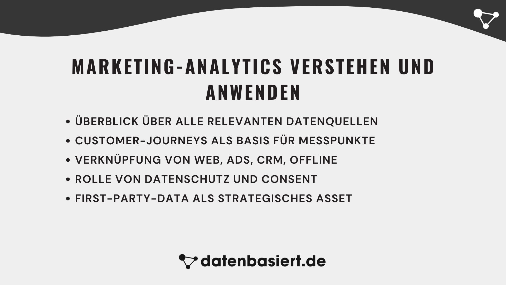 Marketing-Analytics verstehen und anwenden
