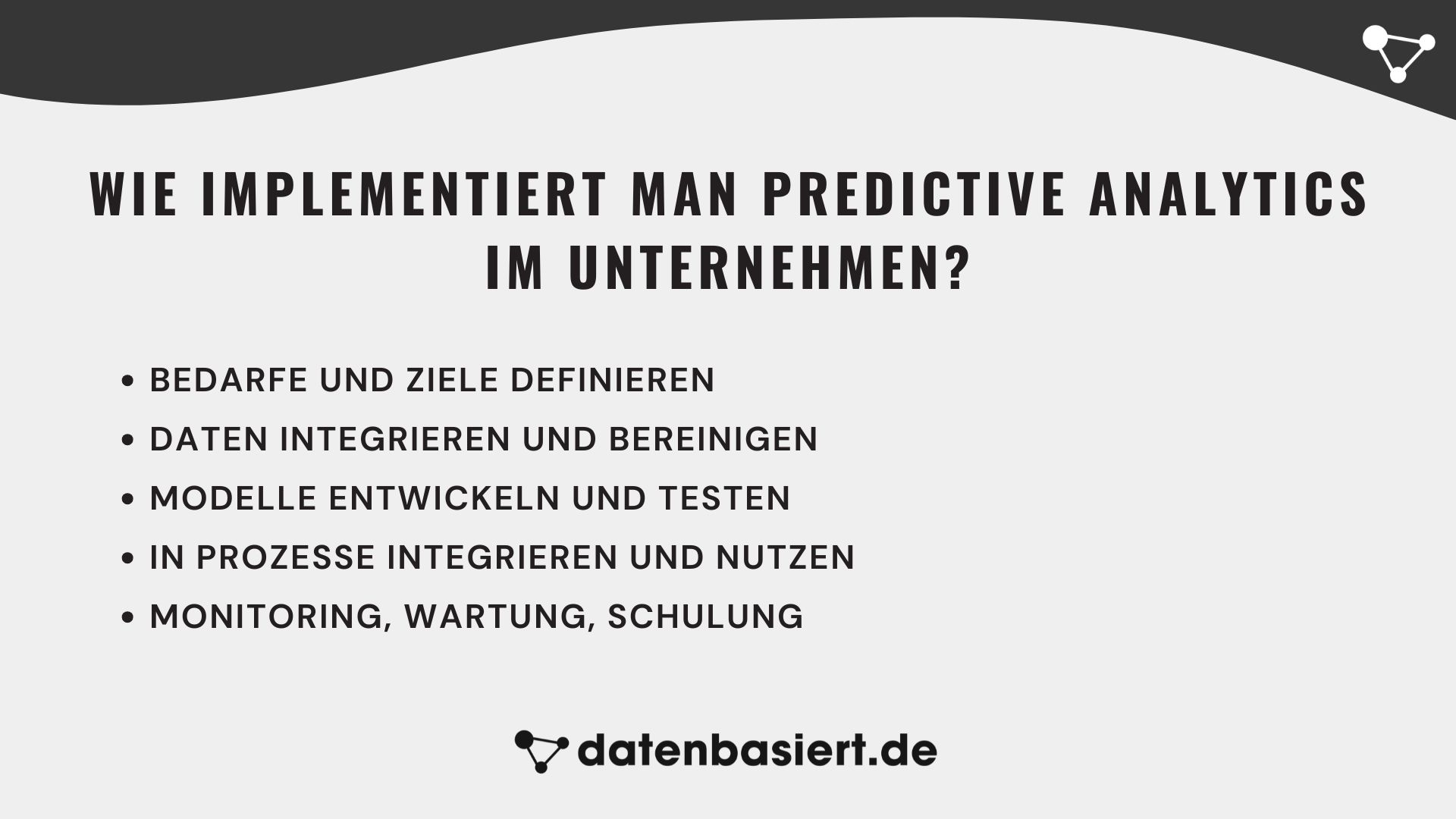 Wie implementiert man Predictive Analytics im Unternehmen