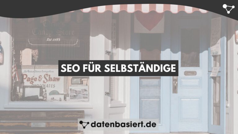 SEO für Selbständige