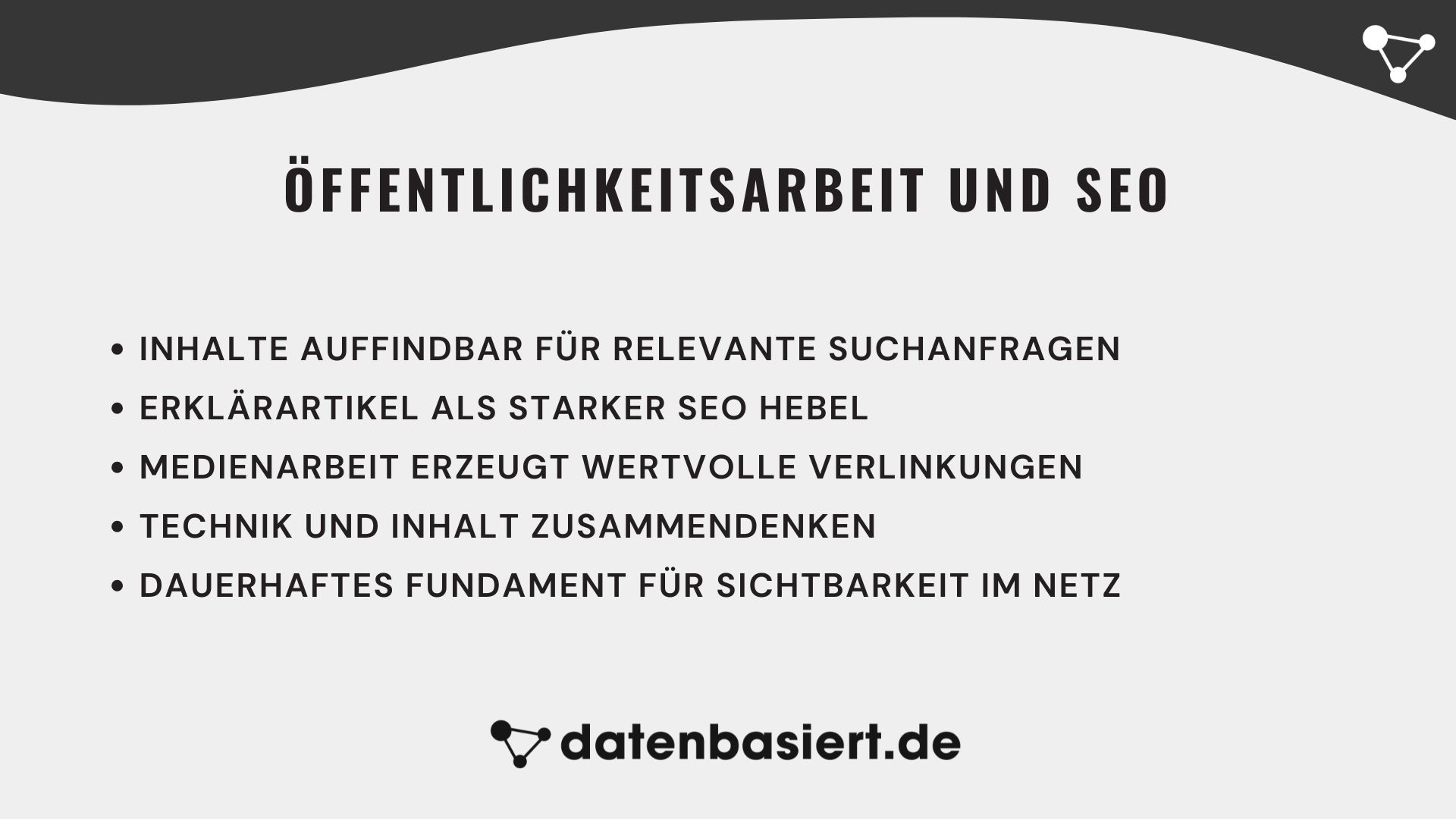 Öffentlichkeitsarbeit und SEO