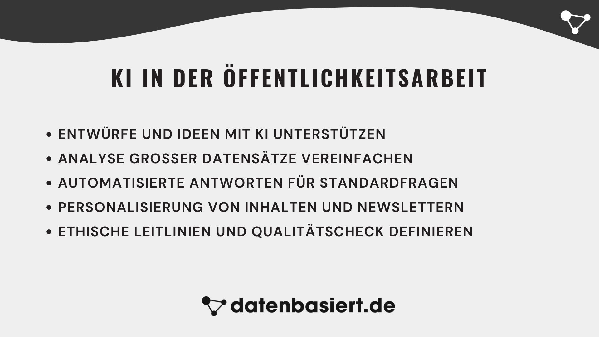 KI in der Öffentlichkeitsarbeit