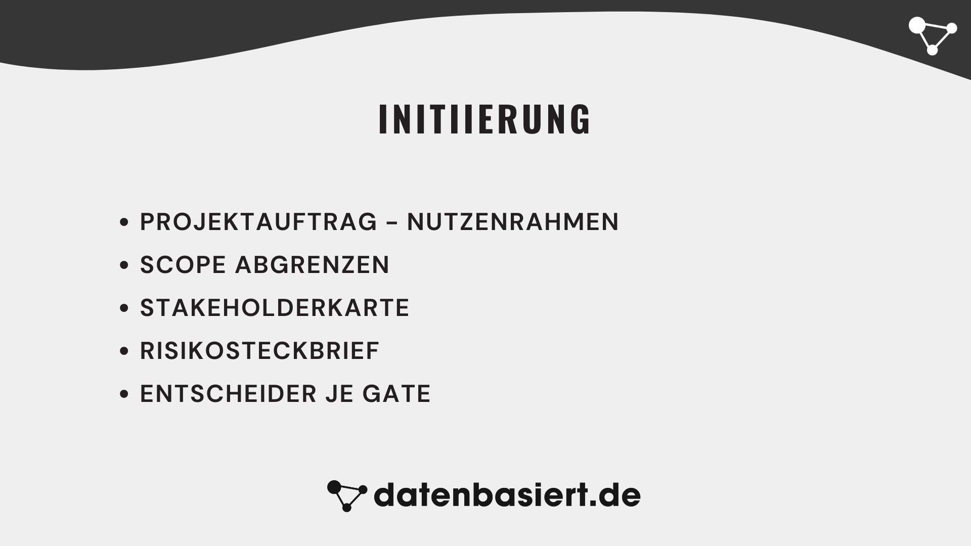 datenbasiert.de Initiierung