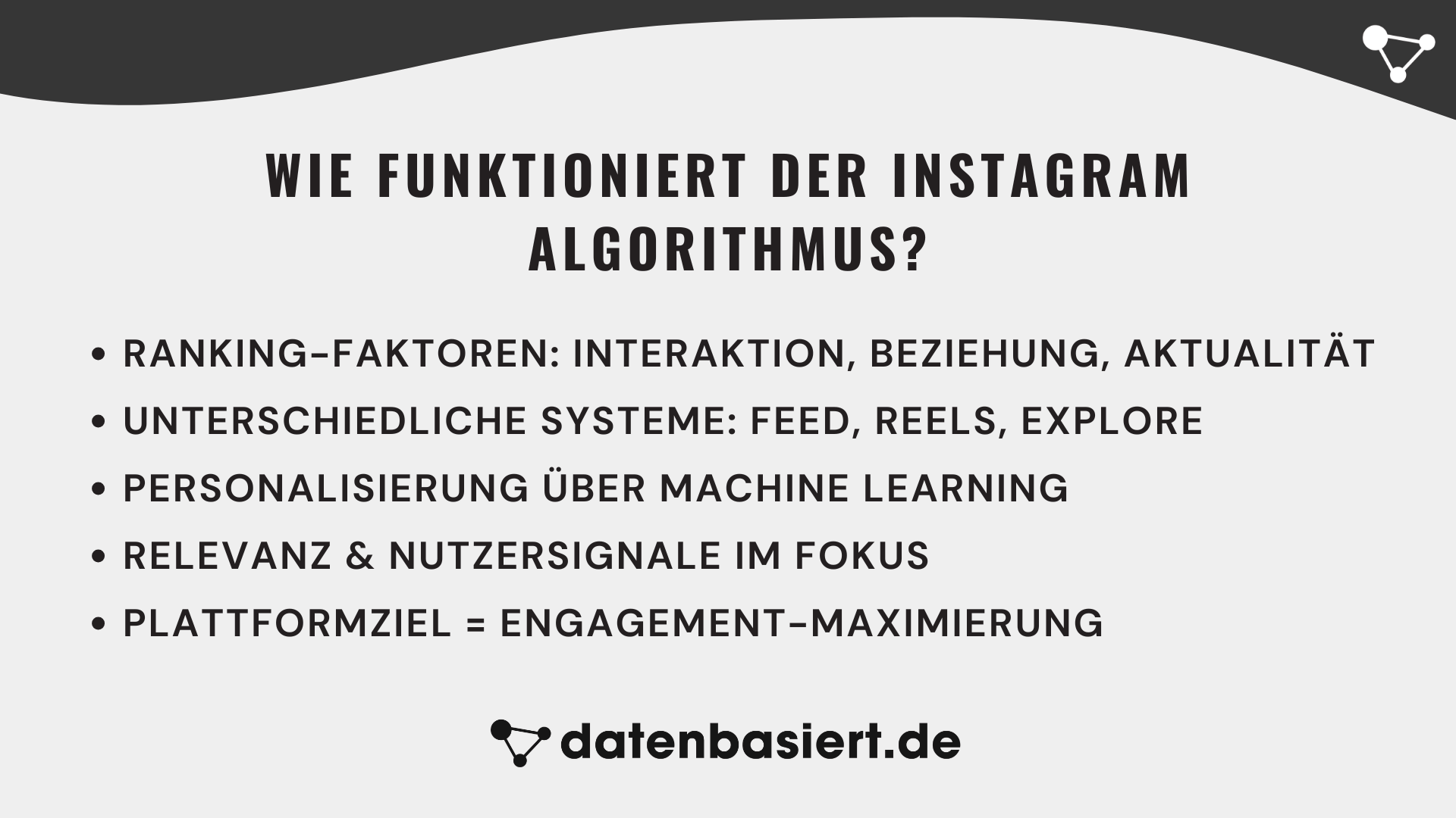 Wie funktioniert der Instagram Algorithmus