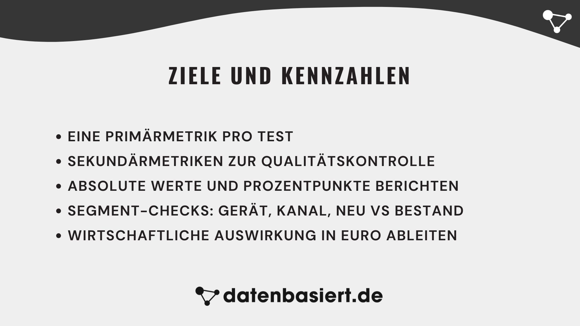 A/B-Test Vorbereitung: Ziele, Hypothesen und Metriken