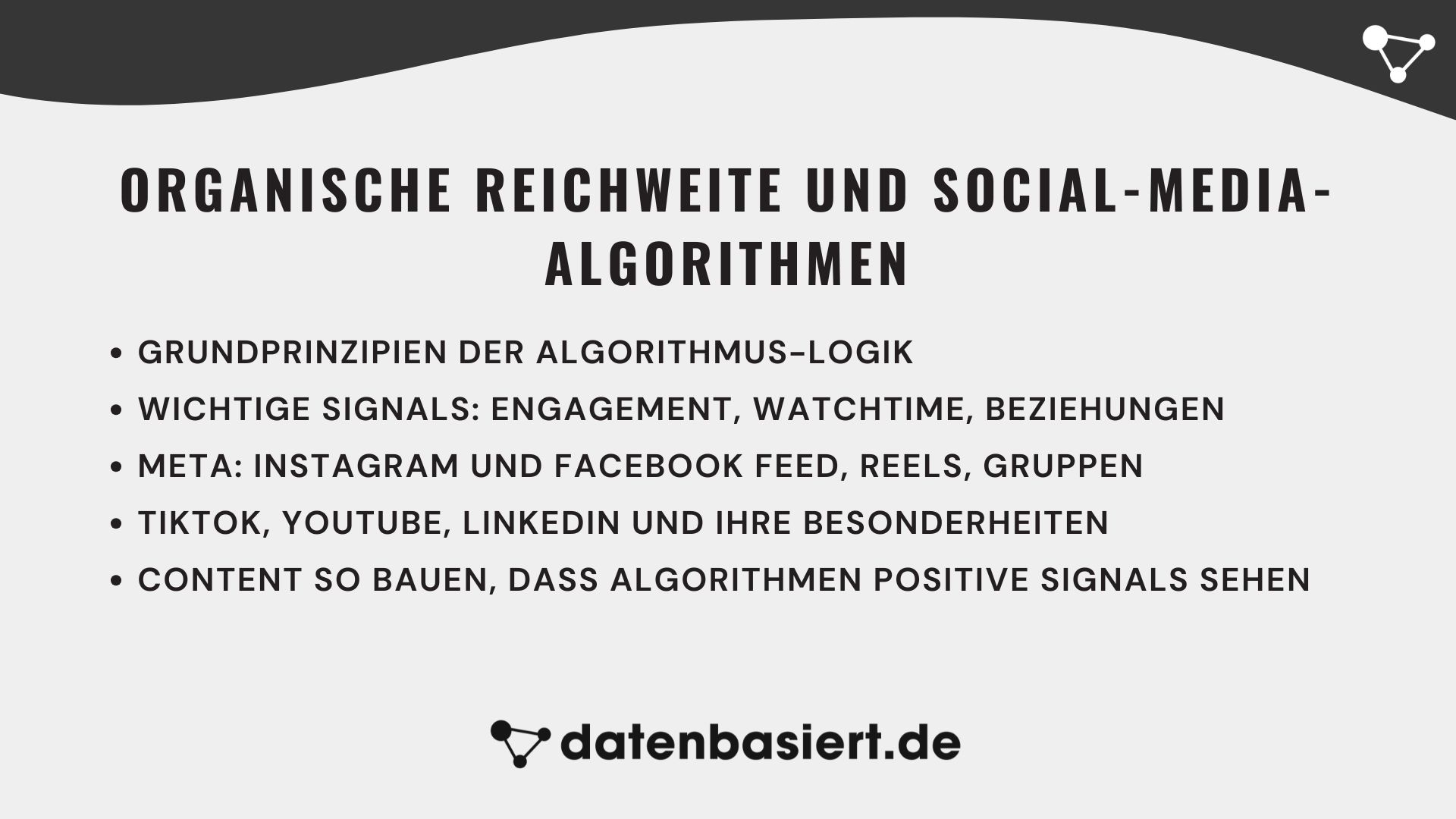 Organische Reichweite und Social-Media-Algorithmen