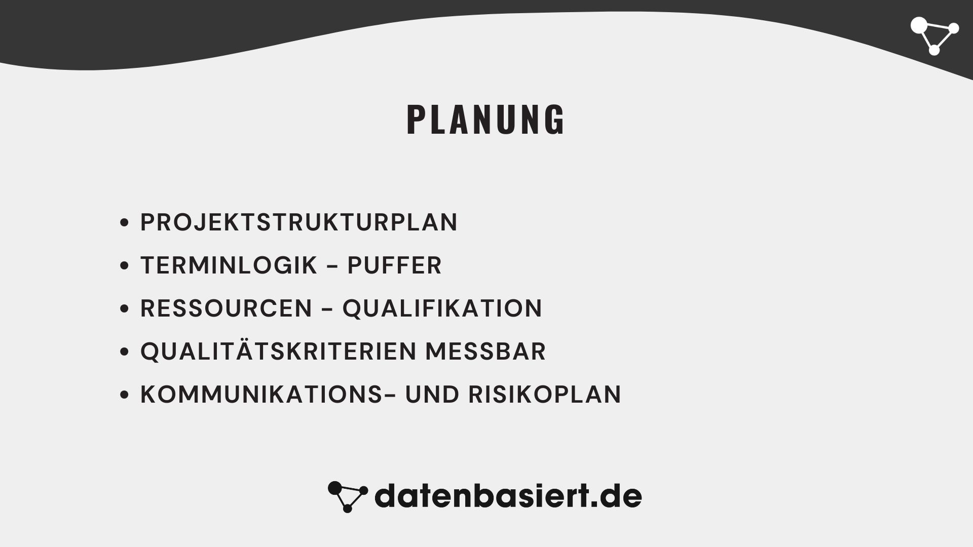 datenbasiert.de Planung