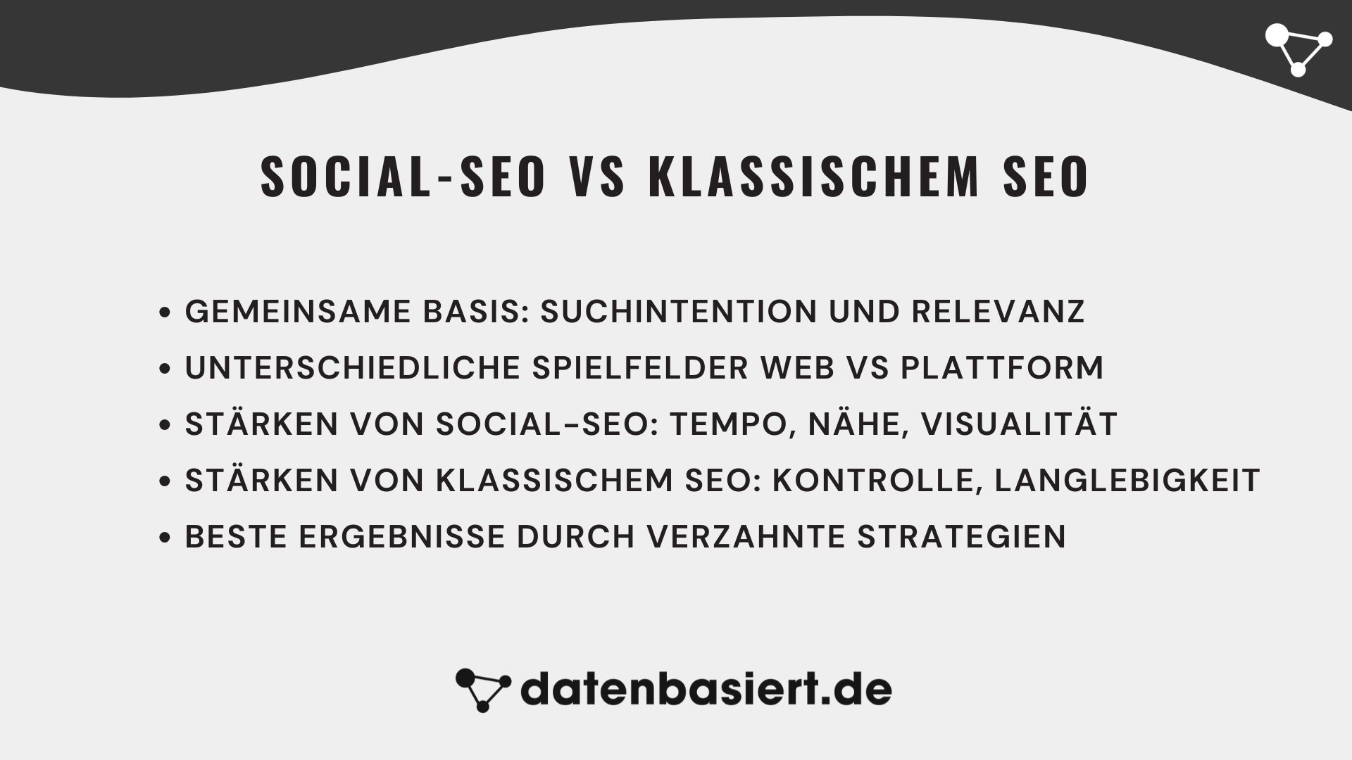 Social-SEO vs klassischem SEO