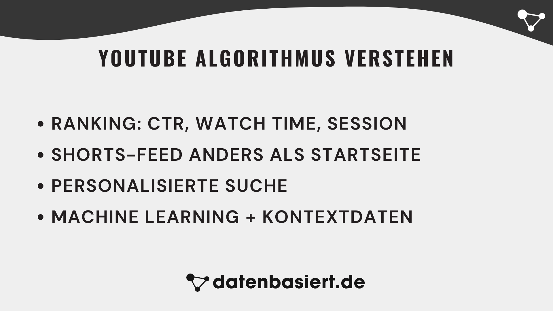 YouTube-Algorithmus verstehen