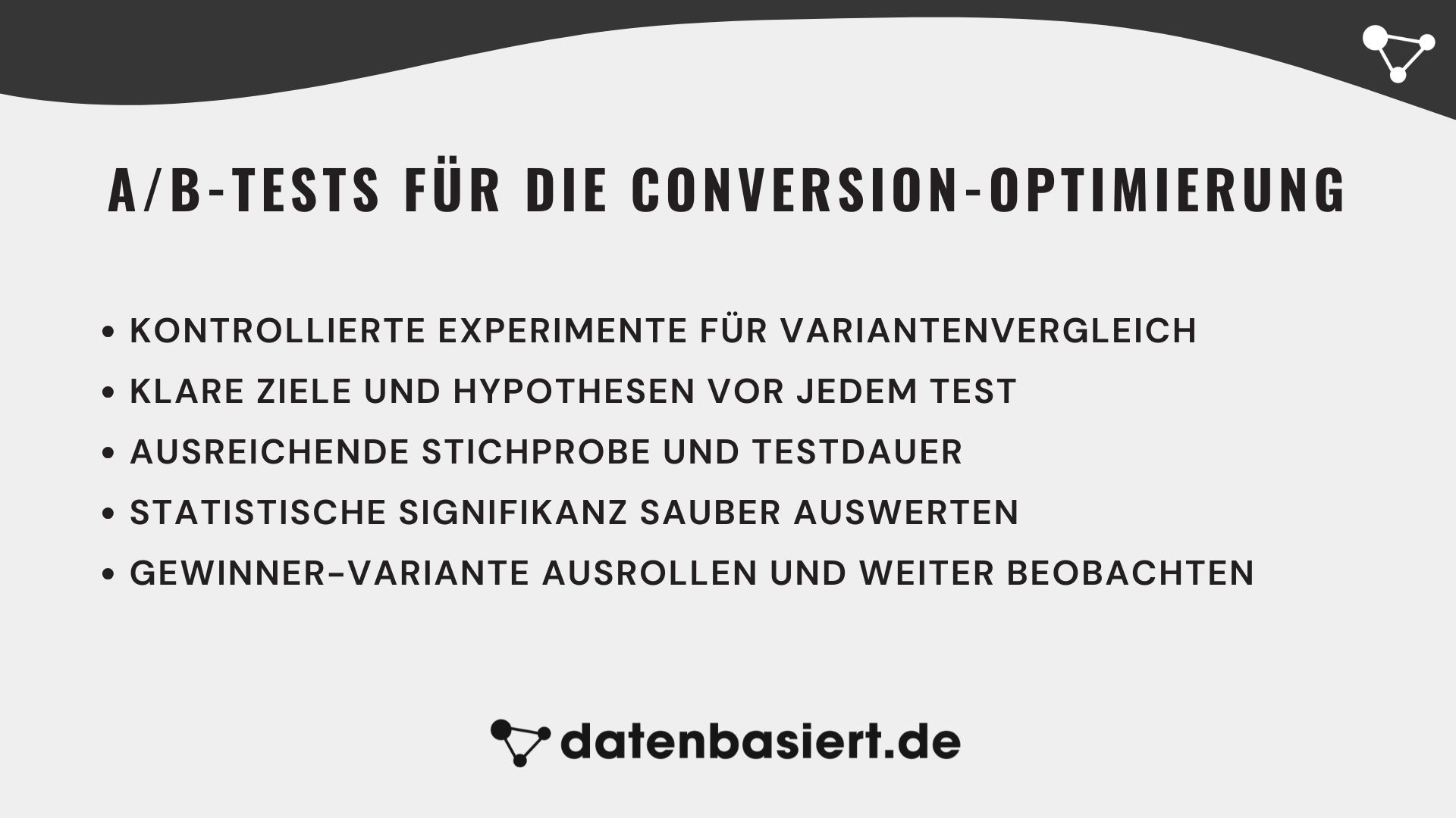 A/B-Tests für die Conversion-Optimierung