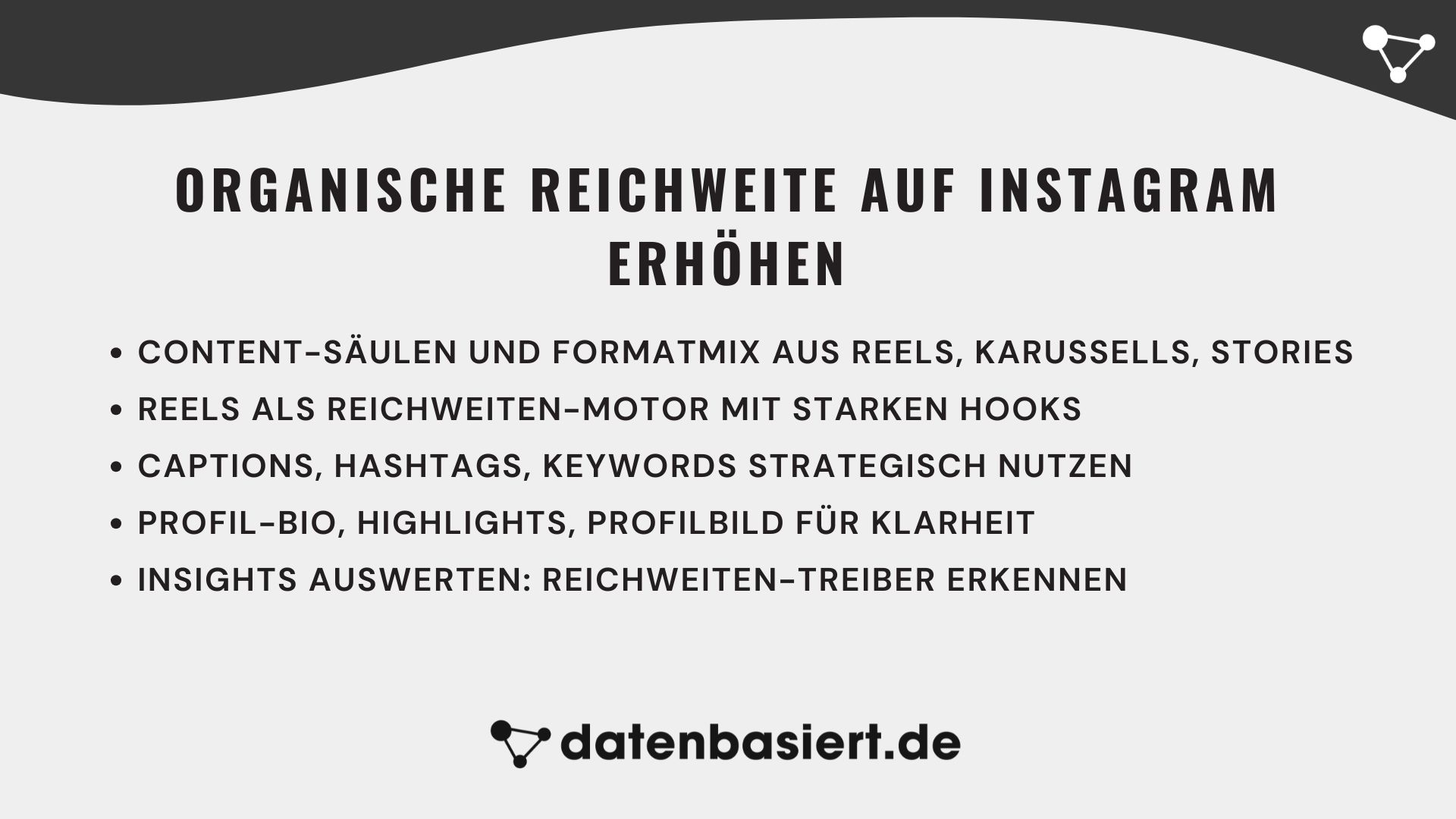 Organische Reichweite auf Instagram erhöhen