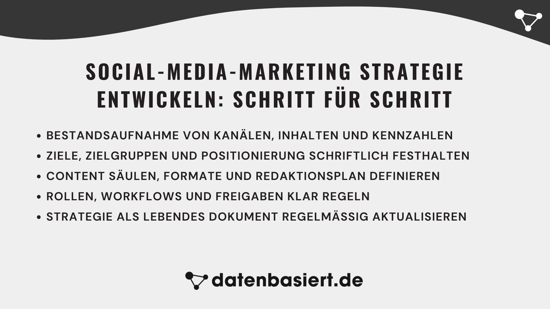 Social-Media-Marketing Strategie entwickeln Schritt für Schritt