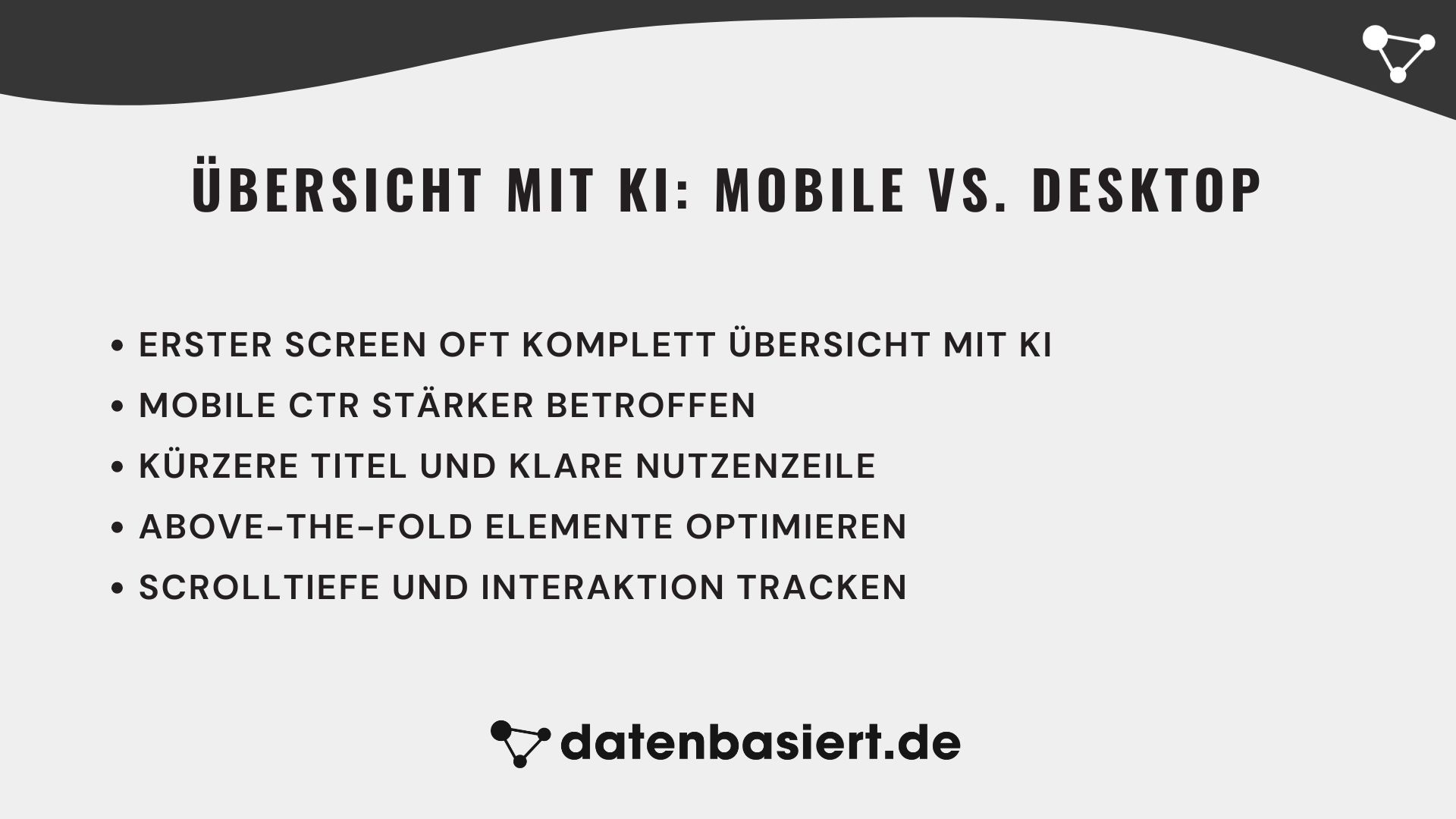 datenbasiert.de Übersicht mit KI Mobile vs Desktop