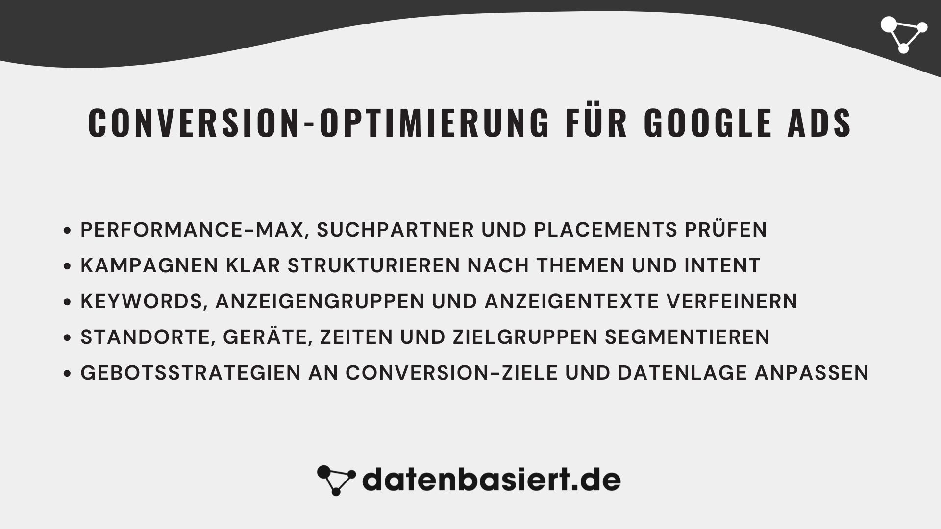 Conversion-Optimierung für Google Ads