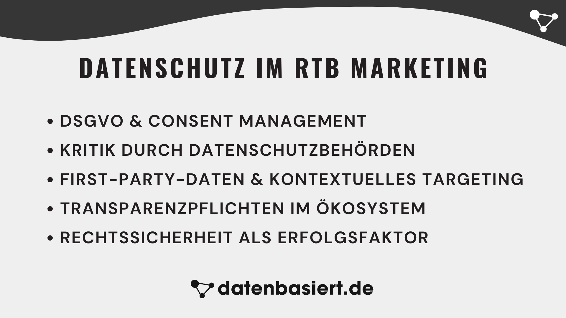 Datenschutz im RTB Marketing