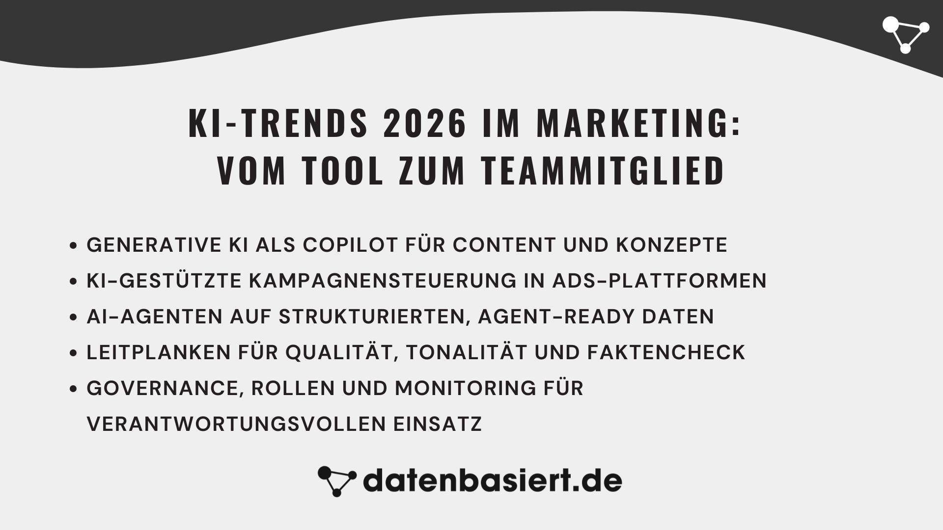 KI-Trends 2026 im Marketing vom Tool zum Teammitglied