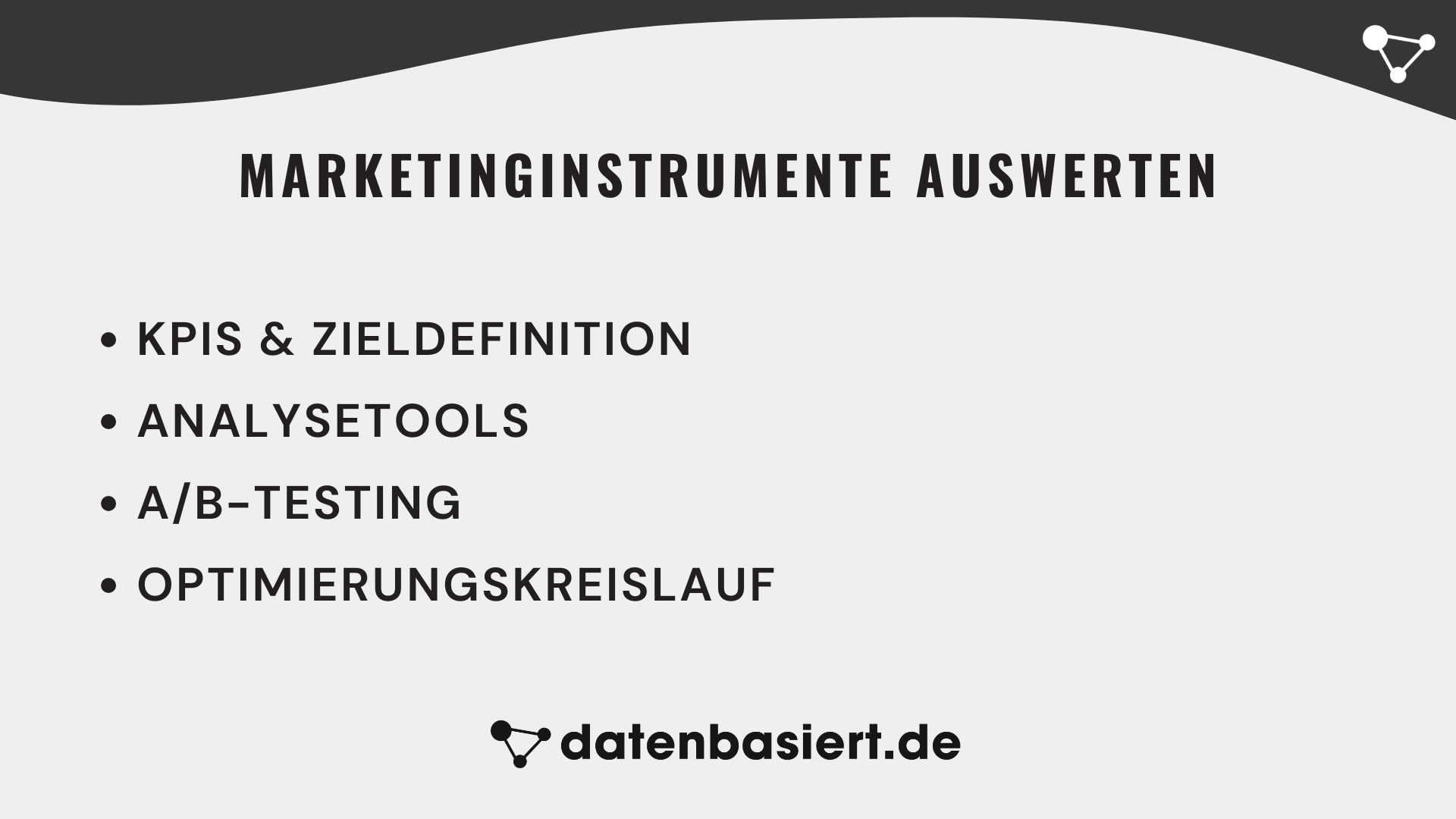 Marketinginstrumente auswerten
