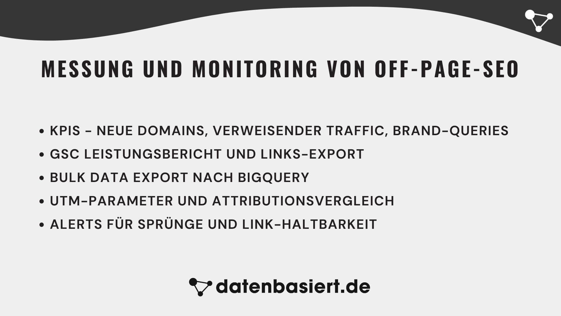 Messung und Monitoring von Off-Page-SEO