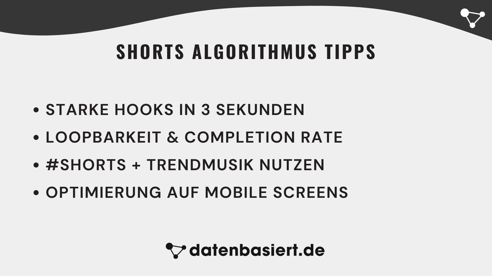 Shorts Algorithmus Tipps