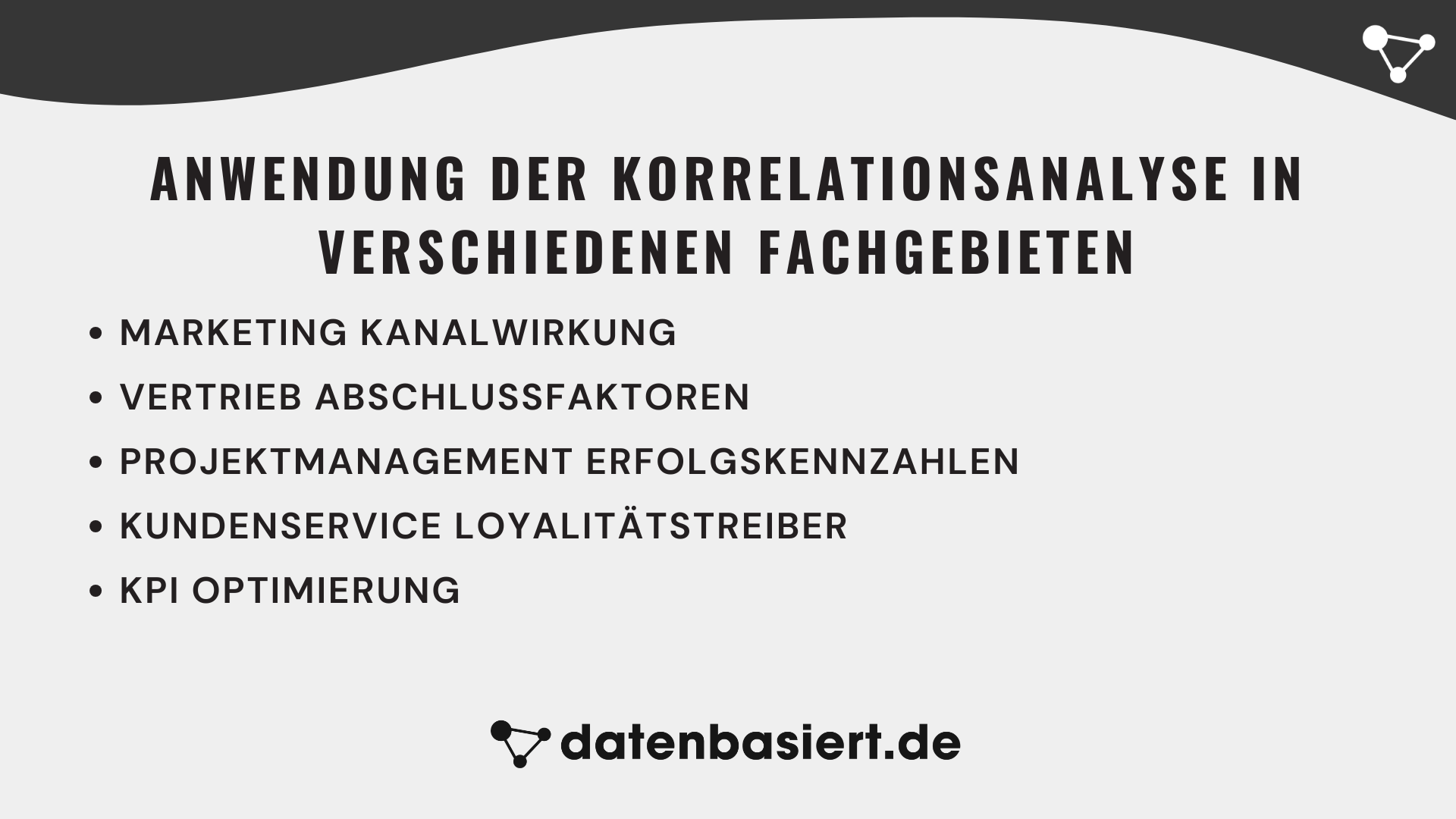 Anwendung der Korrelationsanalyse in verschiedenen Fachgebieten